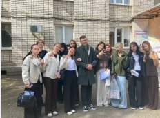 Поздравление группы 02-31 1