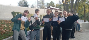 Студенты колледжа на слёте студенческой молодёжи! 1